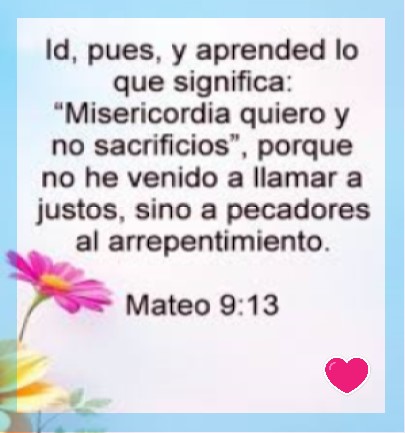 ofrenda a Dios misericordia